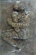 37  Fossil, 1996, Mischtechnik auf Leinwand, 115cm x 75cm