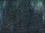 39  Verrauschte Erinnerung, 1997, Mischtechnik auf Leinwand, 75cm x 55cm